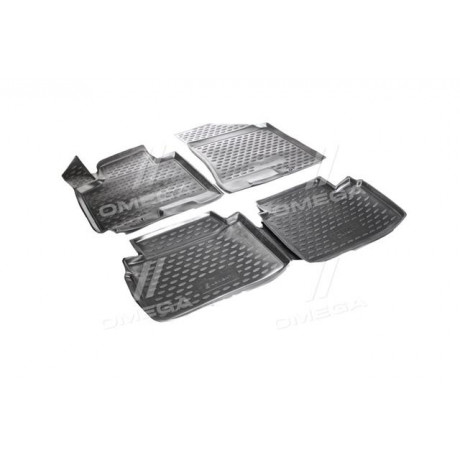 Коврики 3D в салон KIA Sportage NEW 2010/, 4 шт. (полиуретан) (пр-во NOVLINE)