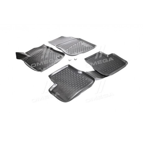Коврики 3D в салон PEUGEOT 2008, 2014/, 4 шт. (полиуретан) (пр-во NOVLINE)