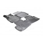 Килимки 3D в салон VOLVO XC90, 2015 ->, 4 шт. (поліуретан) (вир-во NOVLINE) 