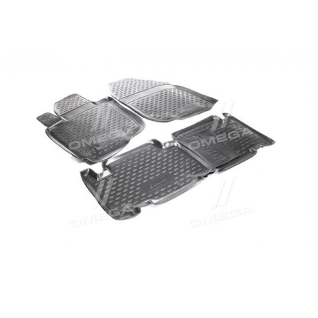 Килимки в салон TOYOTA RAV4 01/2006-2010, 4 шт. (поліуретан) (вир-во NOVLINE)