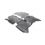 Килимки в салон TOYOTA Hilux, 08/2015 ->, 4 шт. (поліуретан) (вир-во NOVLINE) 