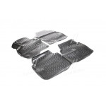 Килимки 3D в салон HONDA CR-V, 08/2017 ->, крос., 4 шт. (поліуретан) (вир-во NOVLINE) 