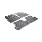 Килимки 3D в салон PEUGEOT 3008, 2017 ->, SUV, 4 шт. (поліуретан) (вир-во NOVLINE) 