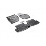 Килимки 3D в салон VOLVO V40, 2016 ->, Hatchback, Facelifted, (Європа), 4 шт. (поліуретан) (вир-во N 