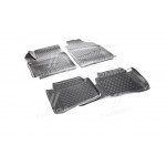 Килимки 3D в салон KIA RIO, 06/2017 ->, Седан, 4 шт. (поліуретан) (вир-во NOVLINE) 