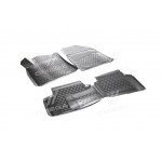 Килимки 3D в салон підходять для KIA Ceed, 2018 ->, хб., 4 шт. (поліуретан) (вир-во NOVLINE) 