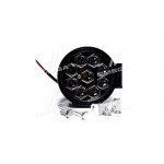 Фара LED кругла 27W, 9 ламп, 110*45мм, вузький промінь 12/24V (Китай) 