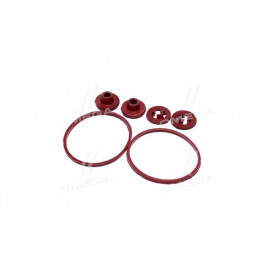 Р/к фильтра топливного тонкой очистки КАМАЗ,ГАЗ 4301 (3-и наимен., NBR КРАСНАЯ) ПРЕМИУМ