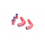 Патрубок радіатора ПАЗ 32053 Двіг.523 (СИЛИКОН, к-кт 5 шт.) 