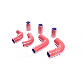 Патрубок радіатора ПАЗ 4234 Двіг.245 (СИЛИКОН, к-кт 7 шт.)