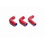 Патрубок радіатора УАЗ 451,452,469 (СИЛИКОН, к-кт 3 шт.) 