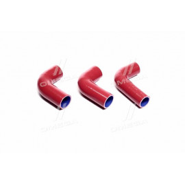 Патрубок радіатора УАЗ 451,452,469 (СИЛИКОН, к-кт 3 шт.)