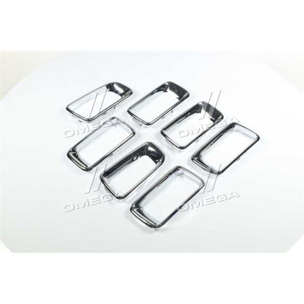 Молдинг решiтки к-т 7шт. JEEP COMPASS 11-16 (TEMPEST)
