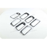 Молдинг решетки к-т 7шт. JEEP COMPASS 11-16 (TEMPEST) 