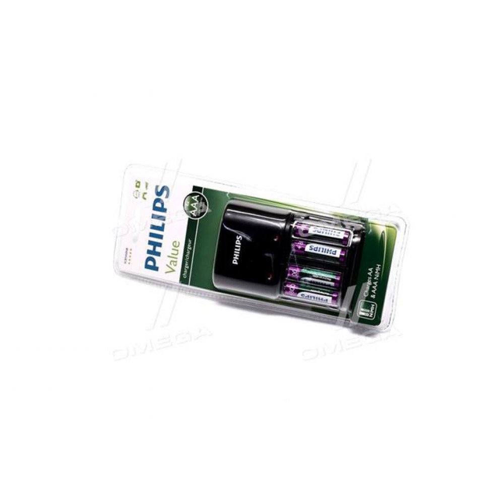 Зарядное устройство 4x AAA Ni-MH 800mAh (пр-во Philips)