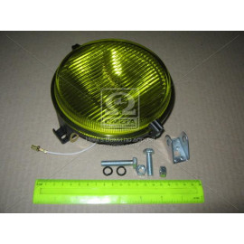 Фара протитуманна МТЗ кругл. галоген. ламп. (жовт. скло) (Руслан-Комплект)