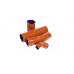 Патрубок радіатора КАМАЗ (к-кт 4 шт., СИЛИКОН) 