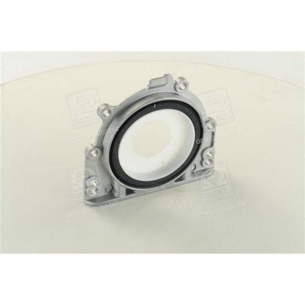 Сальник двигателя REAR VAG 1.6/1.8/2.0 98-> в корпусе, с монтажной оболочкой PTFE (пр-во Elring)