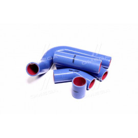 Патрубок радіатора ГАЗЕЛЬ дв.402 (к-кт 5 шт., СИЛИКОН