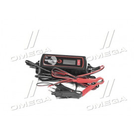 Зарядний пристрій 6 / 12В, 0.8 / 3.8А, 230В, зимовий режим зарядки, дисплей, (в-во INTERTOOL)