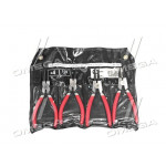 Набір щипців (4 шт) для зняття і установки стопорних кілець 150мм (в-во INTERTOOL) 