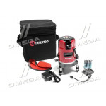 Рівень лазерний 2 лазерні головки, червоний лазер (в-во INTERTOOL) 