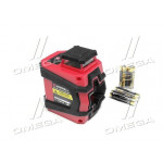 Рівень лазерний 360 град, 2 лазерні головки (в-во INTERTOOL) 