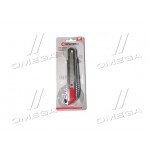 Ніж прорізний під лезо 18мм, противоскользящий корпус (в-во INTERTOOL) 