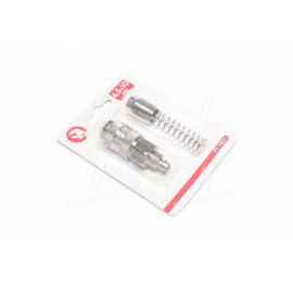 Швидкозйомна зєднання з пружиною для спіральних і прямих шлангів 6,5х10 мм (в-во INTERTOOL)