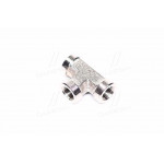 Тройник с внутренней резьбой 1/4”(про-во INTERTOOL) 