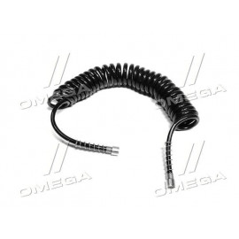 Шланг для аерографа спіральний, поліуретан 6 * 4 мм, 3 м, 1/8 "-1/8" (в-во INTERTOOL)