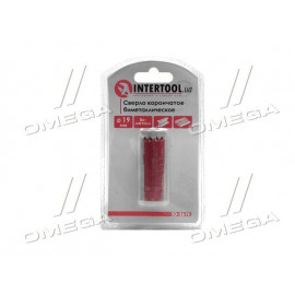 Сверло корончатое биметаллическое 19 мм(про-во INTERTOOL)