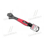 Ключ разводной 200мм, двухкомпонентная рукоятка(про-во INTERTOOL) 