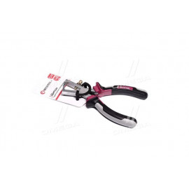 Щипцы для снятия изоляции 160 мм CrV с изолированными рукоятками(про-во INTERTOOL)