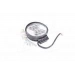 Фара LED кругл. 30W (10*3W) 128*110*40мм, широкий луч 12/24V 6000К (Руслан-Комплект) 