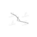 Прокладка кришки передньої ЯМЗ 236,238 права (вир-во ЯМЗ) 