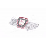 Набір ключів комбінованих 6шт., 6-17мм Cr.-V. (в-во INTERTOOL) 