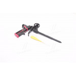 Пістолет для монтажної піни з повним тефлоновим покриттям професійний + 4 насадки (в-во INTERTOOL) 