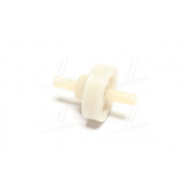 Клапан бака паливного ВАЗ 2108 зворотний (пластик, D штуцерів = 6 мм) (вир-во ДААЗ, Росія)