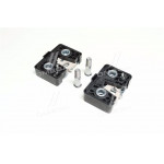 Замок дверей зовн. ВАЗ 2108-2110, 2111-15 (малошумн.) в зб. 2 пильовика + 2 болта (вир-во SAN-D) 