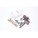 Краскопульт пневм LVLP TEFLON проф, фор 1.4мм, верх пласт бак 600мл, 1.5бар (в-во INTERTOOL) 