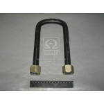 Стремянка ресори передньої КрАЗ М22х1,5 L=215 з гайк. (вир-во Самбірський ДЕМЗ) 