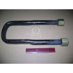 Стремянка рессоры задней КРАЗ М30х2,0 L=330 с гайк. (пр-во Самборский ДЭМЗ) 