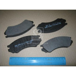 Колодка гальм. NISSAN Primera передн. (вир-во Intelli) 