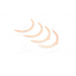 Півкільце підшип. упорного ??КамАЗ нижній (2нижн. +2 верхн.) (вир-во Росія) 