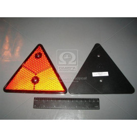 Світловідбивач МАЗ трикутний червоний ТН-109 (вир-во Руденська)