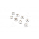 Манжета 262 ущільн. в зб. (біл. силікон) (8шт.) (вир-во України) 