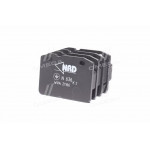 Колодка гальм. ВАЗ 2101 перед. безасб. (Компл. 4шт.) (NRD) 