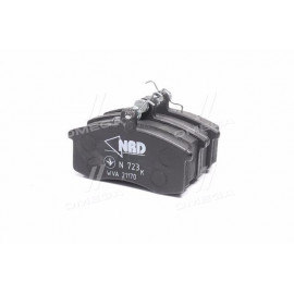 Колодка гальм. ВАЗ 2108 перед. (компл. 4шт.) (NRD)  Колодка гальм. ВАЗ 2108 перед. (компл. 4шт.) (NRD)