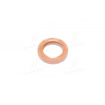 Сальник валу колінчастого ВАЗ 2108 передній 28х42х7 черв. з пруж. (вир-во БРТ) 